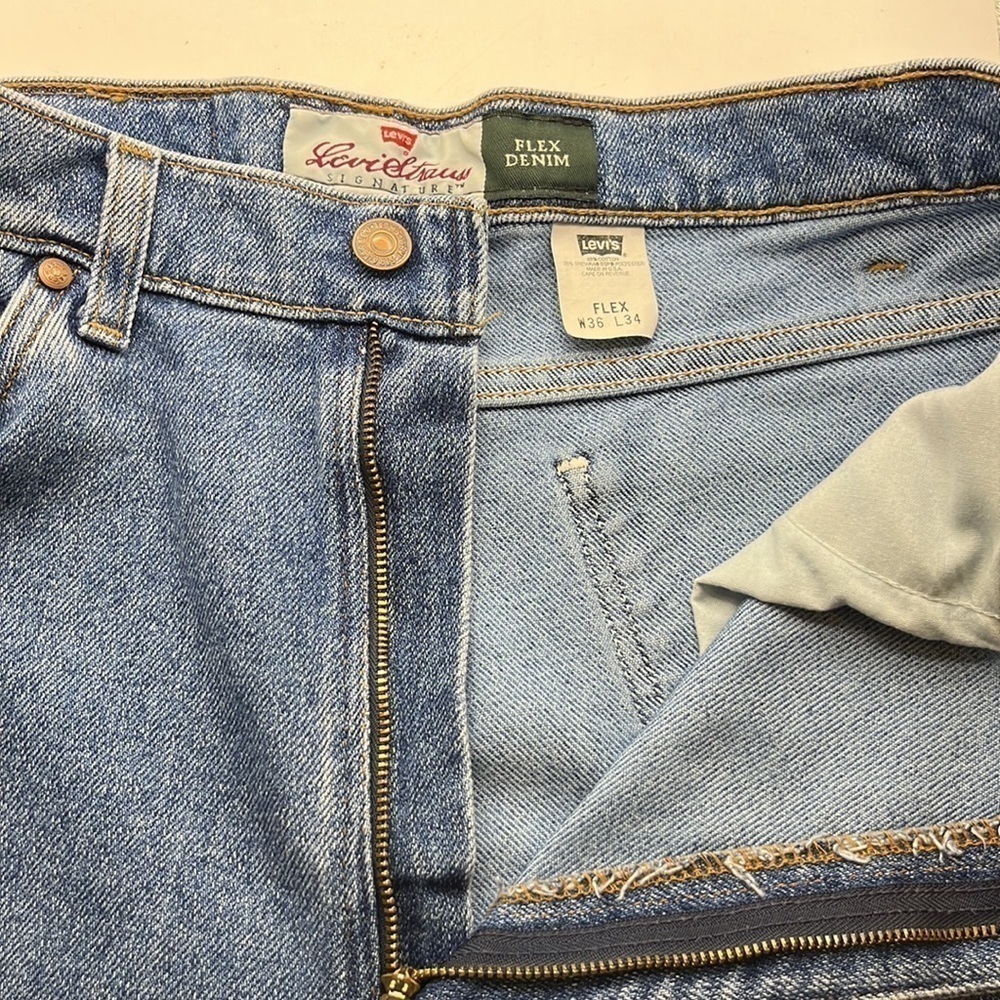 Vintage 540 Flex Denim Straight Leg Size 36 x 34 - Picture 16 of 16